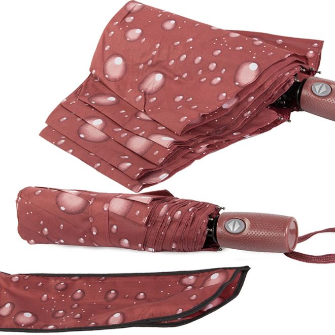 Deštník skládací deštník automatický dámský vlákno
