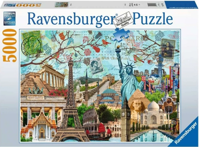 Puzzle 5000 prvků Velké město