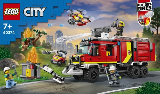 LEGO® City 60374 Velitelský vůz hasičů