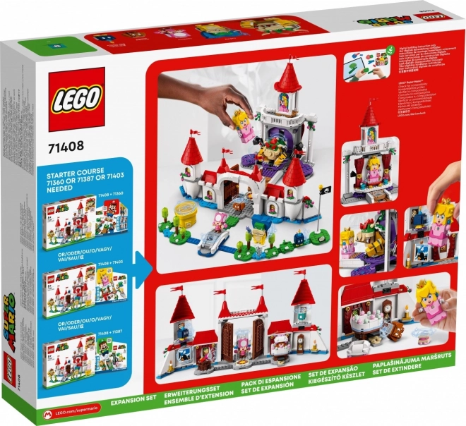 LEGO Super Mario 71408 Hrad Peach - rozšiřující set