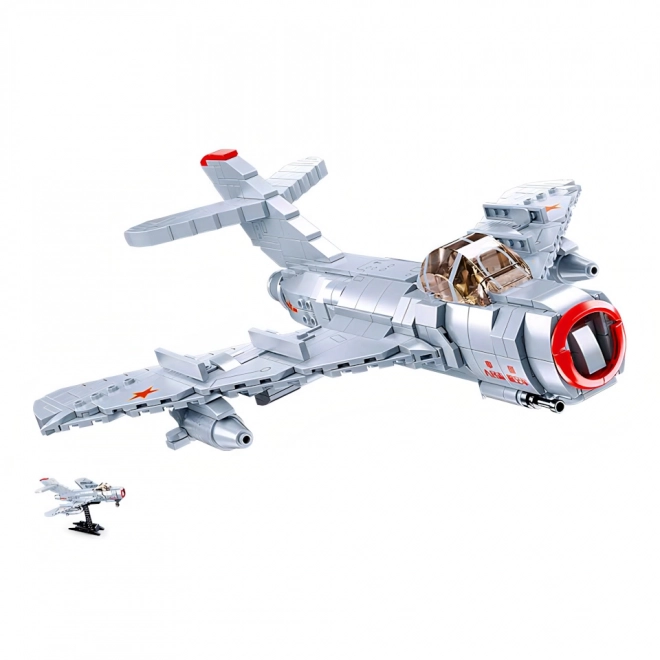 Sluban Model Bricks M38-B0983 Proudový stíhací letoun MiG-15