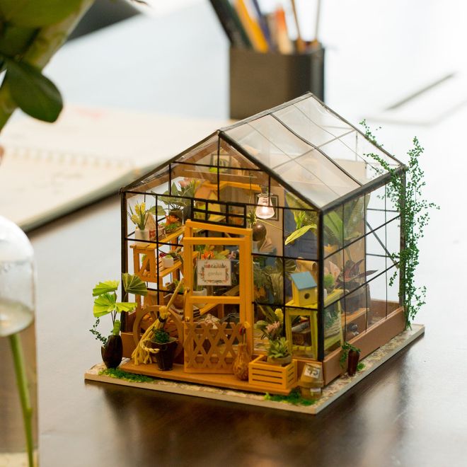 Květinový dům Cathy - Miniaturní skleník