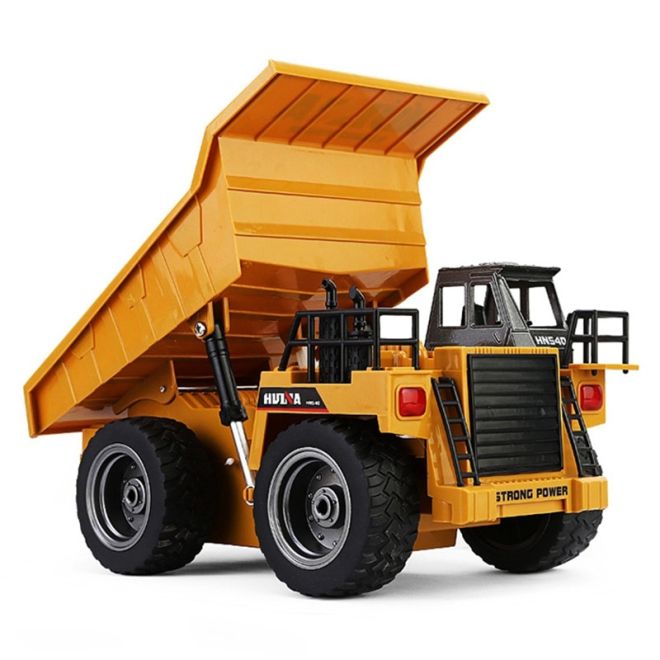 RC nákladní auto sklápěč s kovovou kabinou