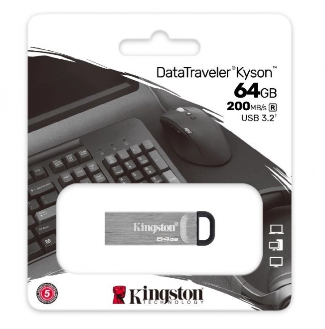 Flash disk Kyson DTKN/64G USB 3.2 Gen1