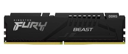 Paměť DDR5 Fury Beast 128GB(4*32GB)/5600 CL40 černá