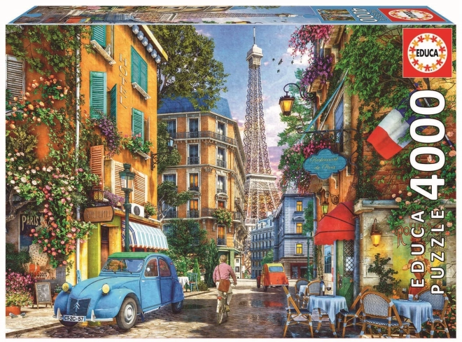 Puzzle 4000 prvků Ulice v Paříži