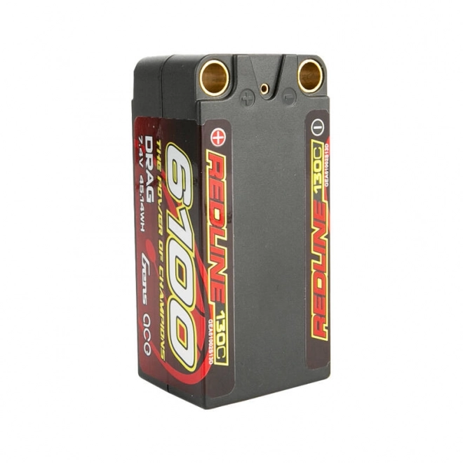 Gens ace Redline Series 6100mAh 7.4V 130C 2S2P HardCase 71# LiPo baterie