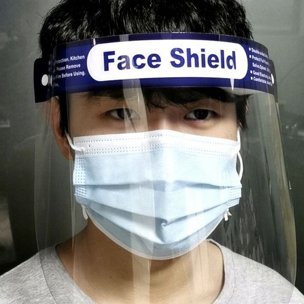 Maska na ochranu obličeje pvc obličejový štít silný
