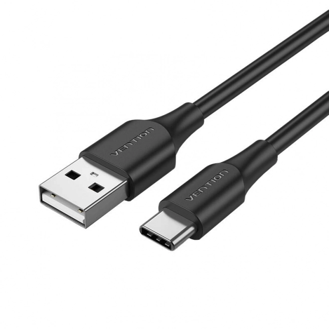 USB kabel USB 2.0 na USB-C pro rychlé nabíjení 0,25 m černý