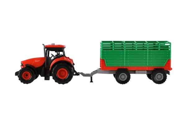 Traktor Zetor s vlekem se světelnými a zvukovými efekty - 36 cm