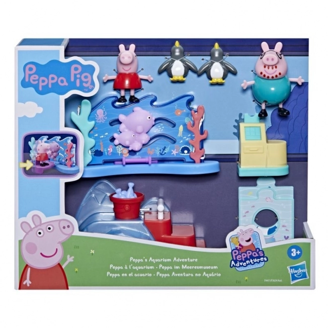 Set figurek Peppa Pig - Dobrodružství v akváriu