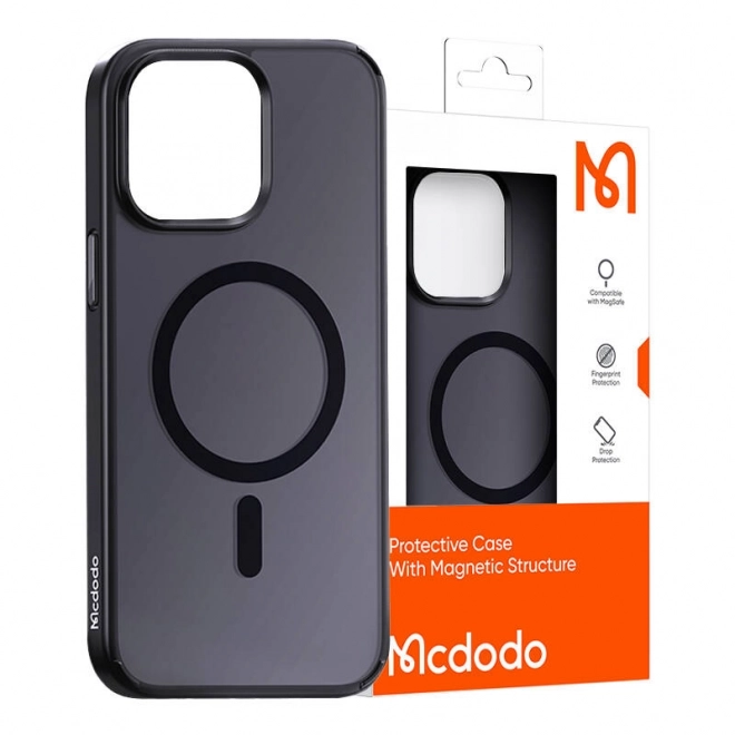 Magnetické pouzdro McDodo pro iPhone 15 Pro Max (černé)