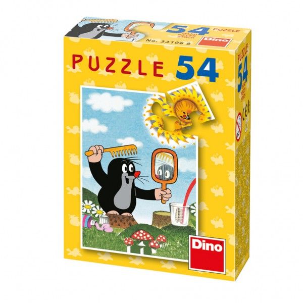 Minipuzzle s Krtečkem 54 dílků
