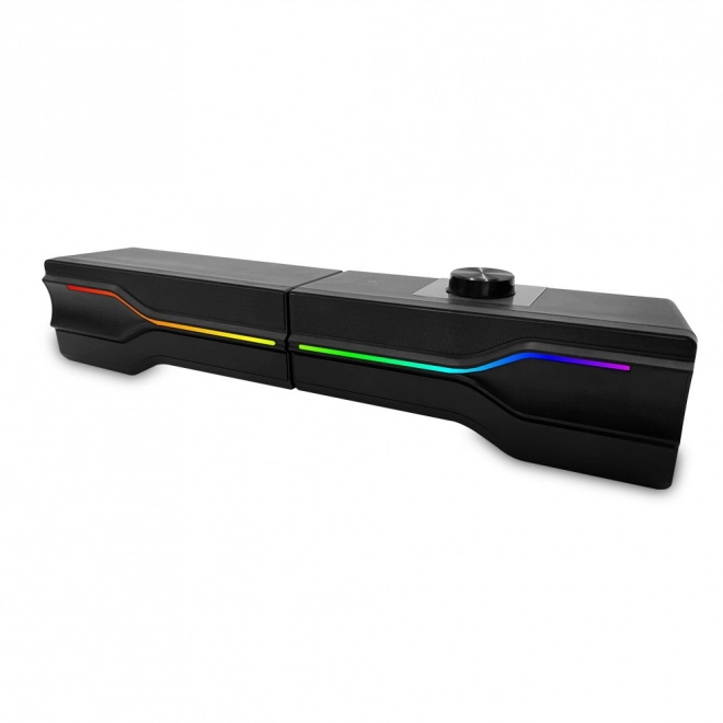 ARAGOR 2.0 Bluetooth soundbar MT3175 Gaming/2.0 nebo soundbar/Line-in/Bluetooth 5.0/RGB/Jack 3.5/USB/RMS 8W/PMPO 320W