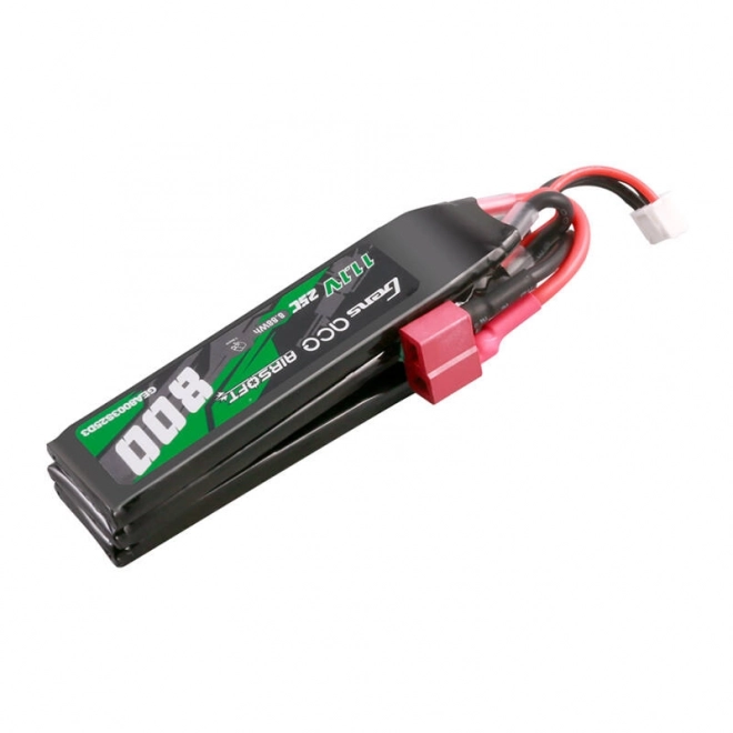 Gens ace 25C 800mAh 3S1P 11.1V NUNCHUCK 3X Airsoft Gun Lipo baterie s konektorem Deans(T)