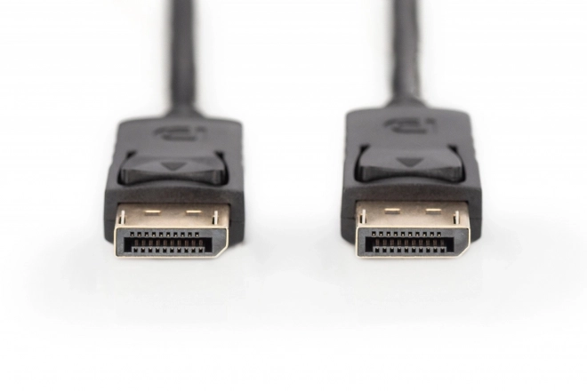 Propojovací kabel DisplayPort s 1080p 60Hz FHD snap-on typ DP/DP M/M černý 15m