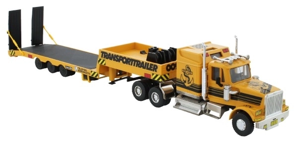 Stavebnice Monti System MS 46 Transport Trailer Western Star 1:48 v krabici 32x20,5x7,5cm