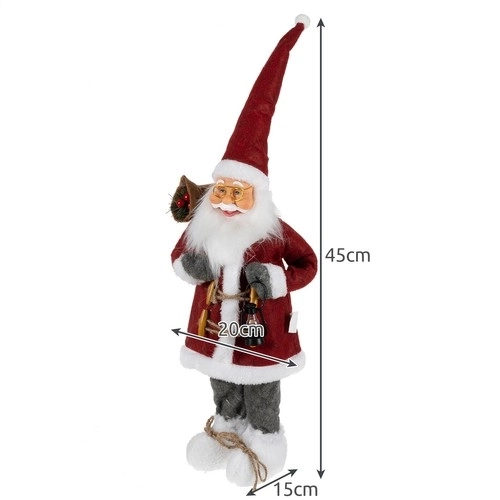 Vánoční figurka Santa Clause 45cm Ruhhy 22352