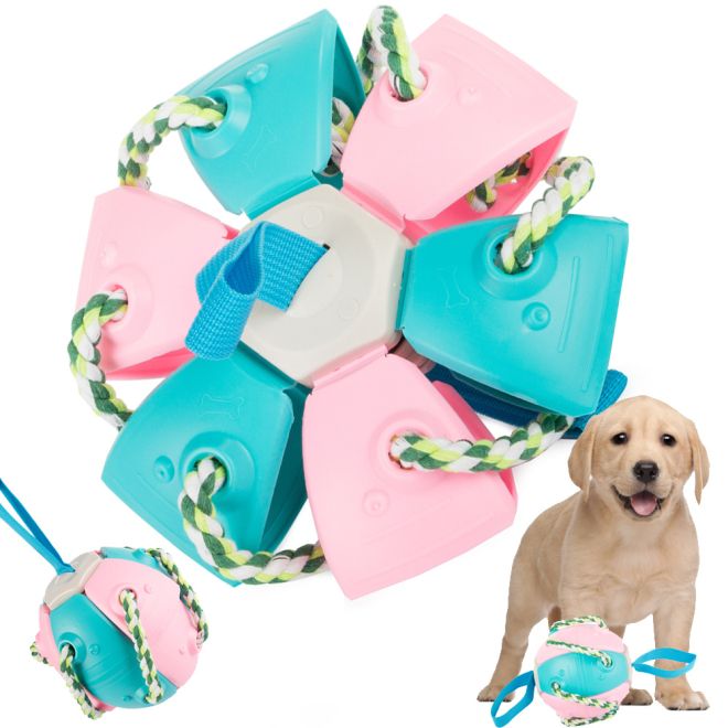 Hračka pro psy frisbee míč létající disk žvýkací hračka