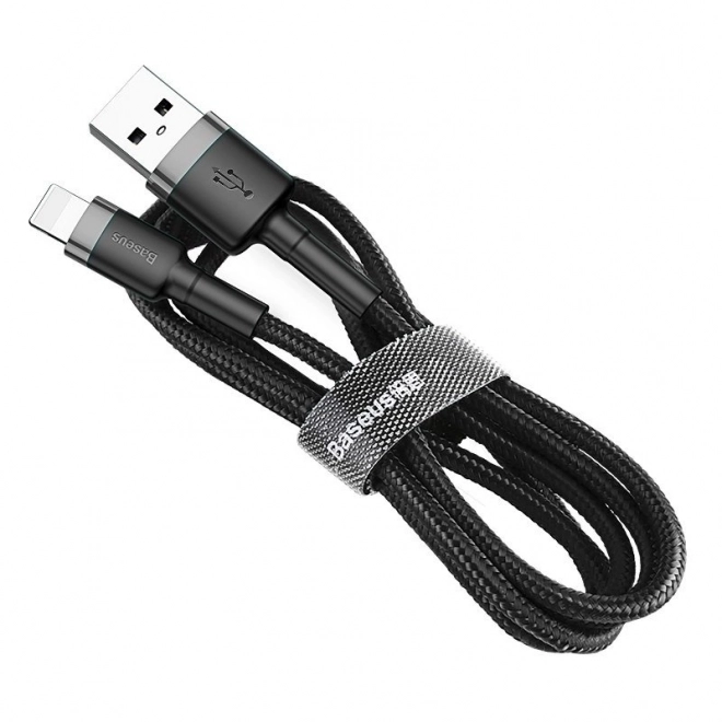 Baseus Cafule USB Lightning Cable 1,5A 2m (šedo-černý)