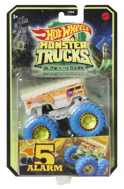 Hot Wheels Monster trucks svítící ve tmě HCB50 TV