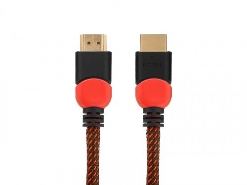 Kabel HDMI 2.0 červený/černý 3 m, GCL-04