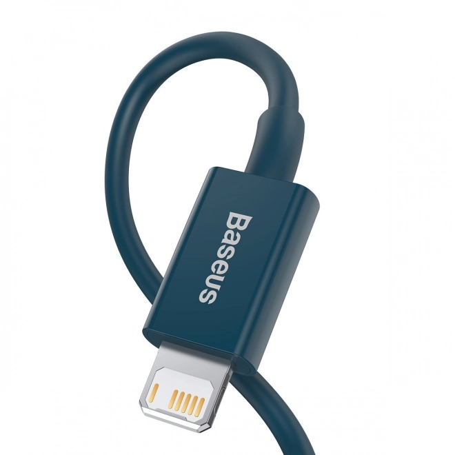 Kabel USB na iP 2,4A 2m (modrý)