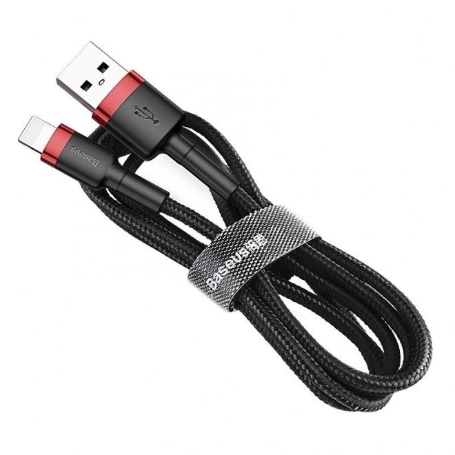 Baseus Cafule USB Lightning Cable 2,4A 0,5m (červeno-černý)