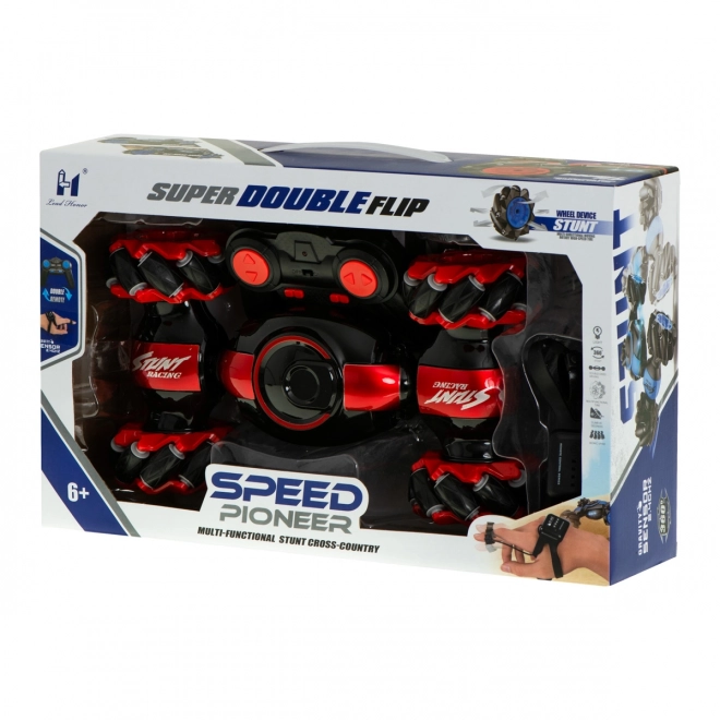 Speed Pioneer Stunt Car RC 360 – Červené