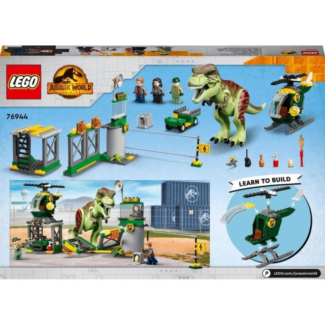 LEGO Jurassic World 76944 Útěk T-rexe