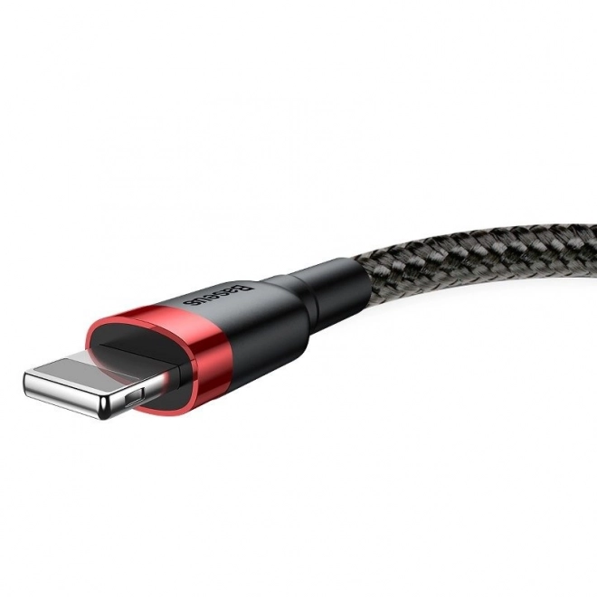 Baseus Cafule USB Lightning Cable 2.4A 1m (červeno-černý)