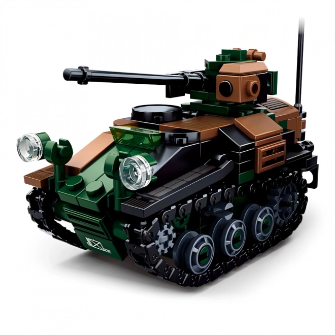 Sluban Model Bricks M38-B0750 Malý tank Wiesel AWC 2v1