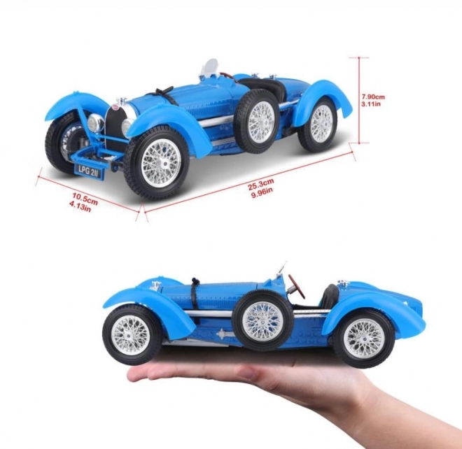 Bburago 1:18 Bugatti Type 59 Blue