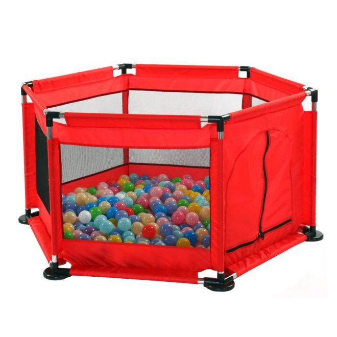 Dětská ohrádka / bazének na míčky - červená