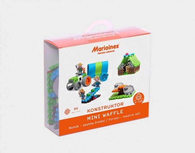 Waffle mini - sada blistrů Farmer medium