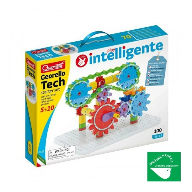 Quercetti Georello Tech starter set Převodová stavebnice