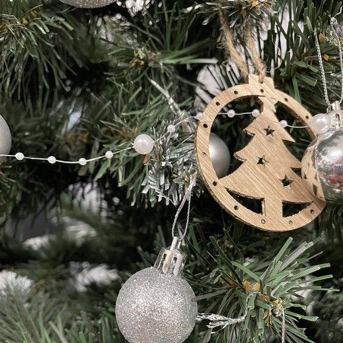 Vánoční stromeček - perly 5m Ruhhy 22499