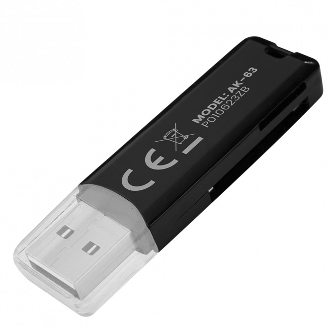 Čtečka karet SD, USB 2.0, 480 Mb/s, AK-63