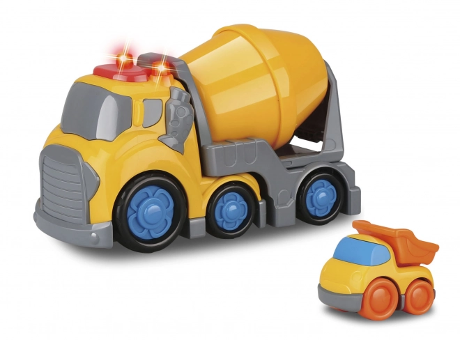 Kiddy Auto míchačka s efekty 19,5 cm sklápěč 6,5 cm