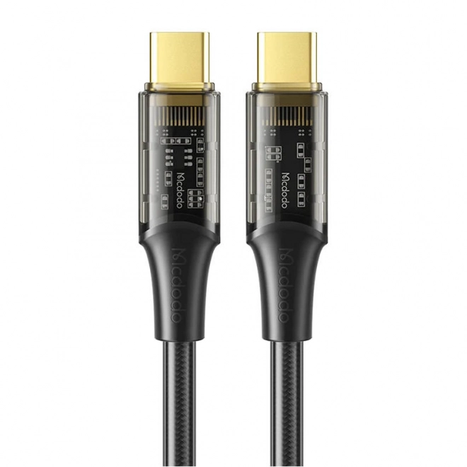 Kabel USB-C na USB-C Mcdodo CA-3461, PD 100W, 1,8 m (černý)