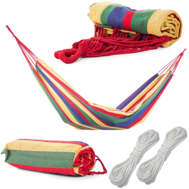 Kempingový hammock - zahradní houpací síť 200x80cm