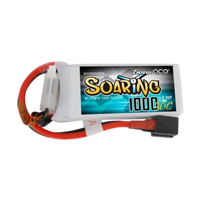 Baterie Gens Ace Soaring 1000mAh 11,1V 30C 3S1P EC3/XT60/T-Plug