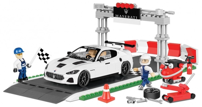 COBI 24567 MASERATI GRAN TURISMO GT3 Racing set. 300 k, 2 f