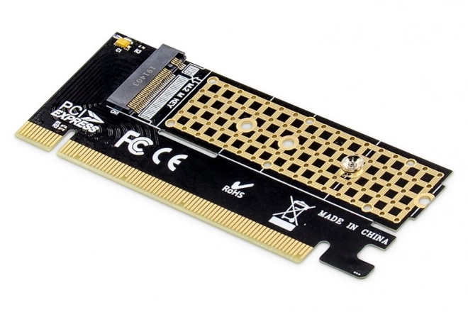 Rozšiřující karta (řadič) M.2NVMe SSD PCIe 3.0 x16 SATA