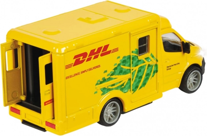 Majorette G.S. Mercedes-Benz DHL 12 cm vozidlo