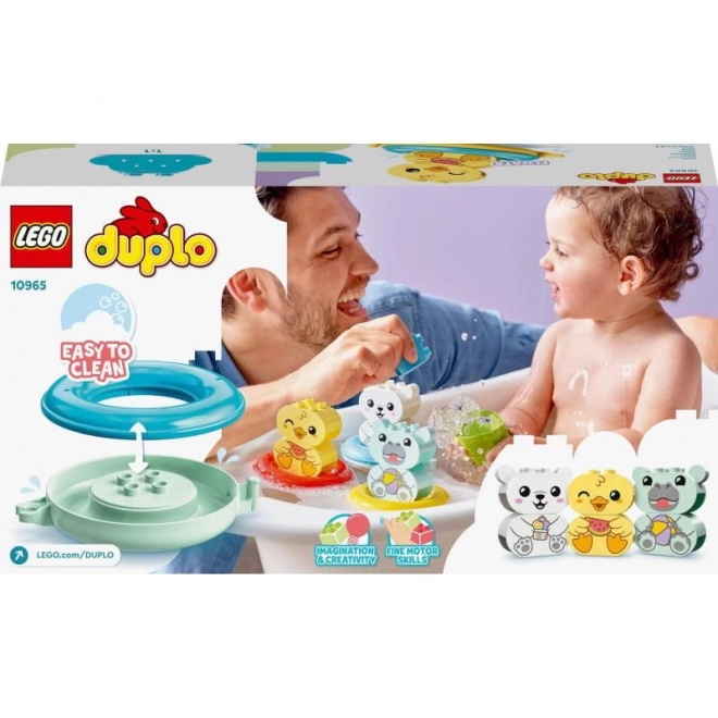 LEGO® DUPLO® 10965 Legrace ve vaně: Plovoucí vláček se zvířátky