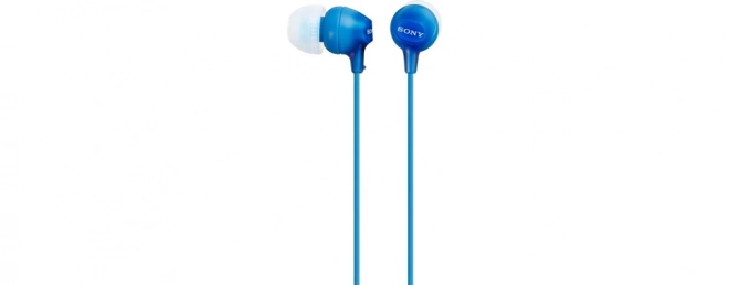 Sluchátka handsfree s mikrofonem MDR-EX15AP Blue