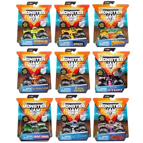 Monster Jam Auto 1:64 1-pack mix