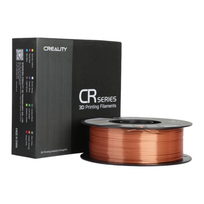 CR-Silk PLA filament Creality (červená měď)