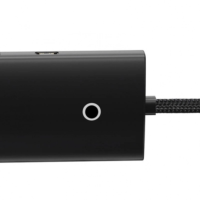 HUB adaptér 4portový USB-C Baseus OS-Lite 25 cm (černý)